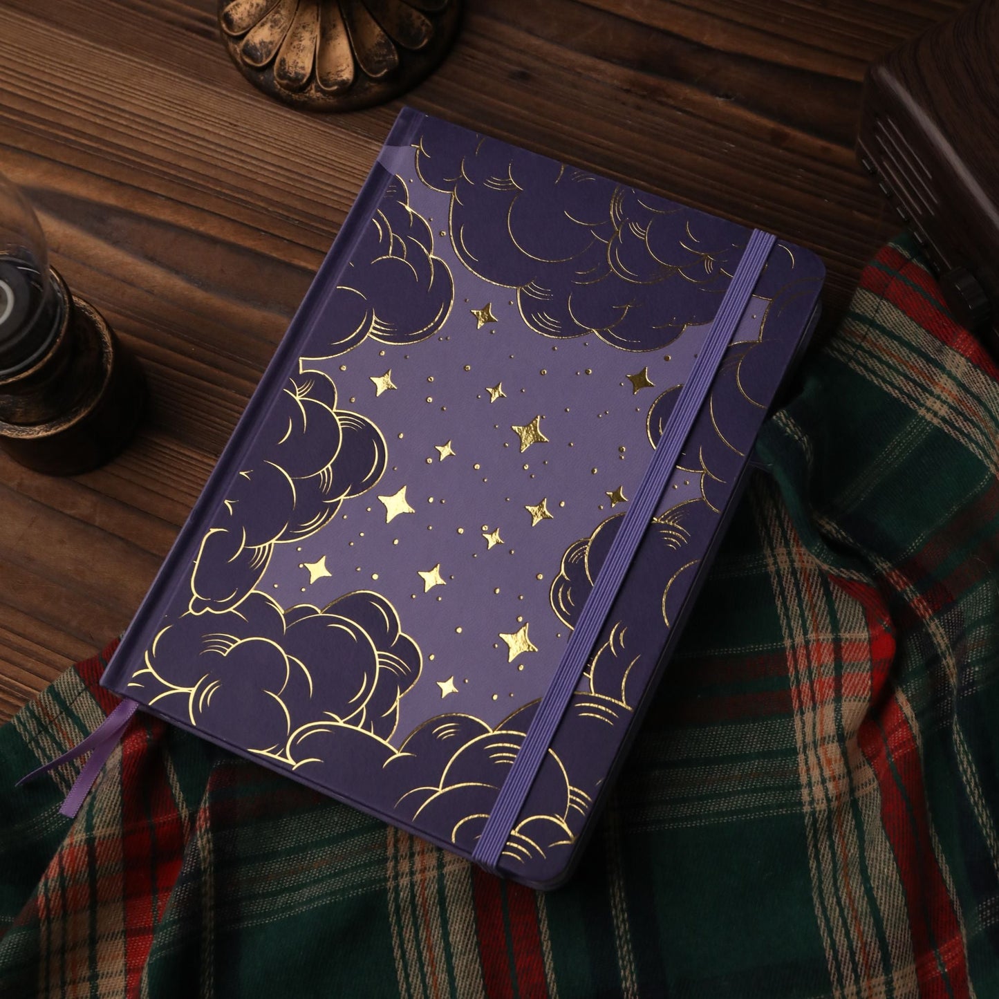 A5 Starry Sky Dot Grid Notebook